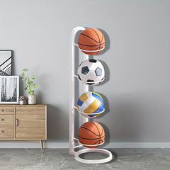 5-Layer Basketball Rack for Storage Display
