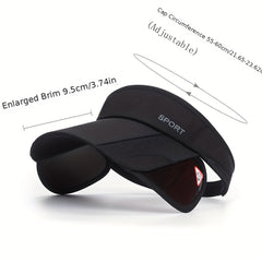 Adjustable Sun Visor Golf Hat For Women UV Protection