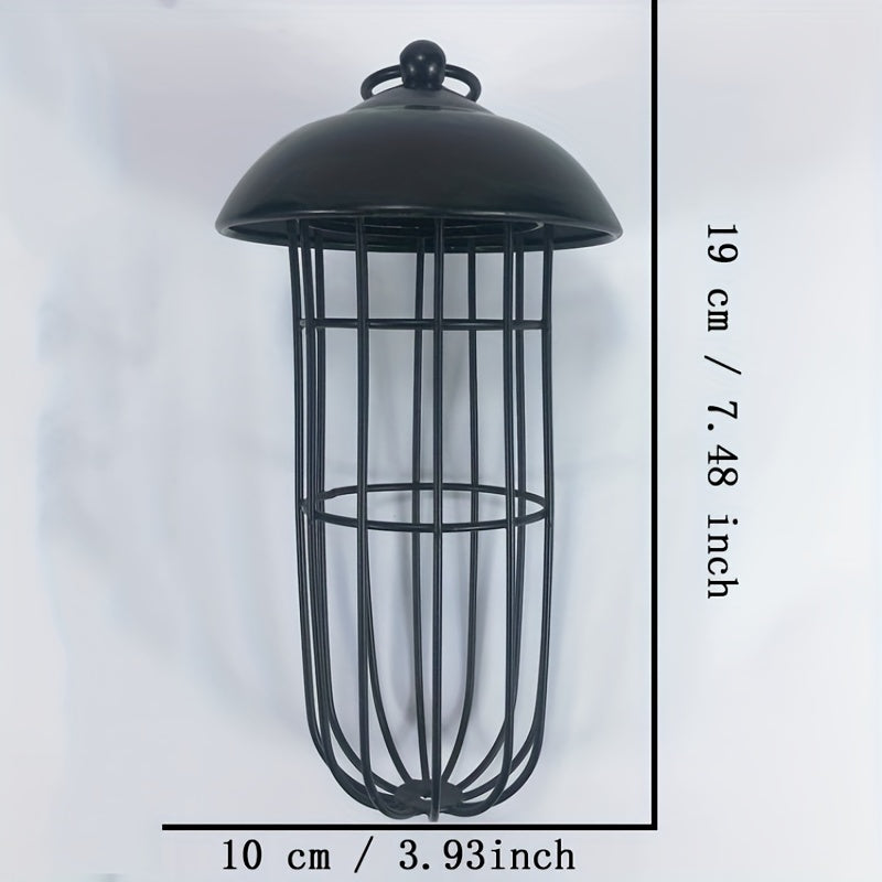Automatic Bird Feeder Metal Ball Type Hanging Spray Outdoor Dispenser