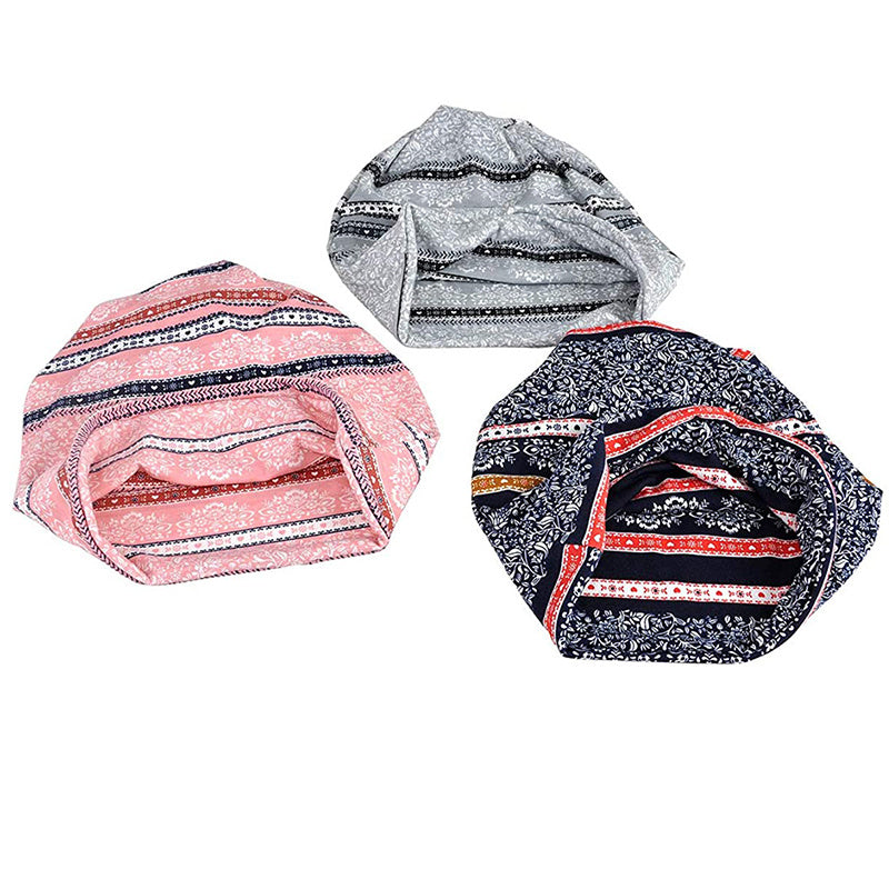 Chemo Head Beanie Turban Hat Head Cover Cap Elastic Christmas Hat