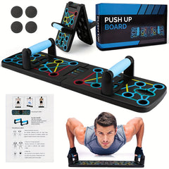 Foldable Push up Board Abdominal Exercise Equipment