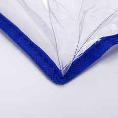 Clear PVC Quilt Storage Bag - Dustproof Bedding Organizer