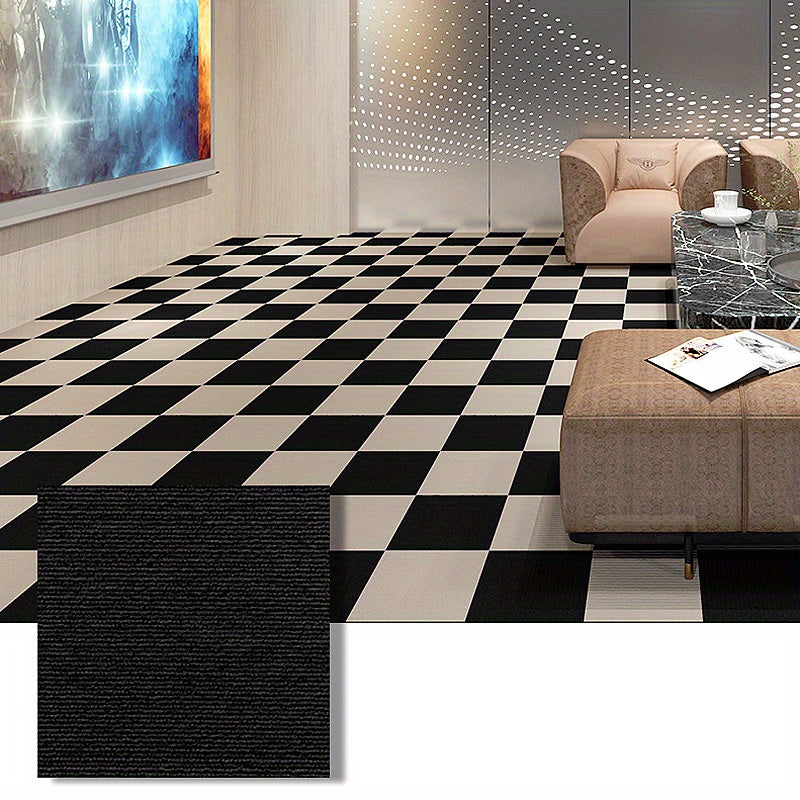 1pc Self-Adhesive Carpet Tiles Non-Slip Commercial Floor Tiles
