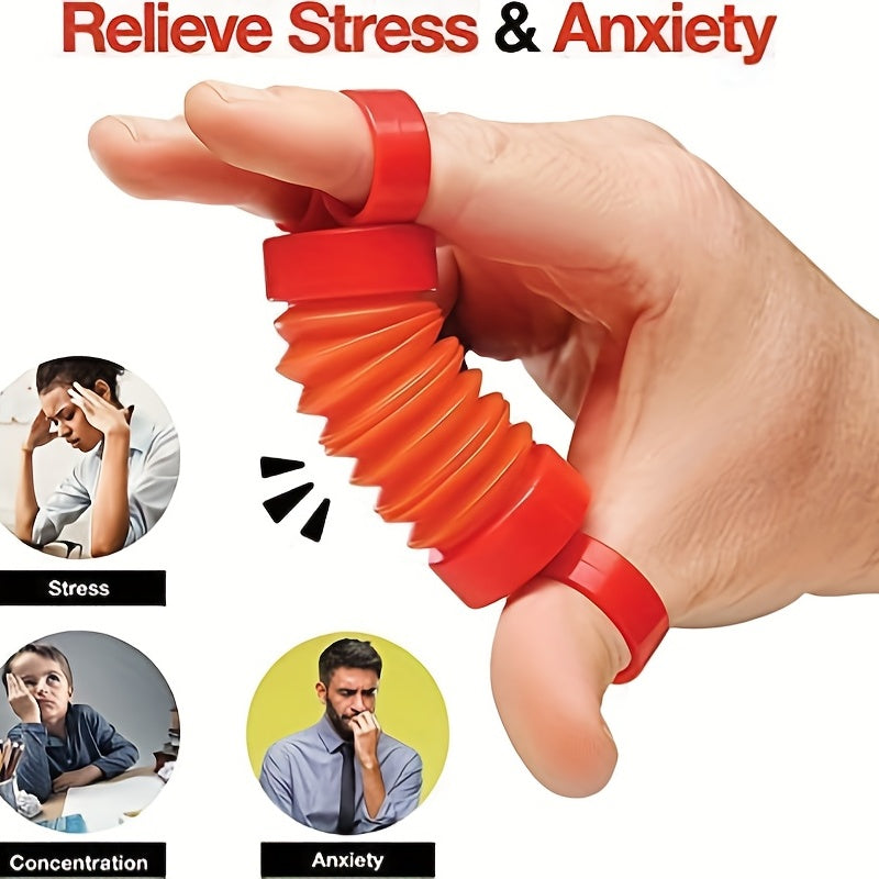 2pcs Pop Tube Toys Finger Popper Toys Relieve Stress and Anxiety Sensory Toys