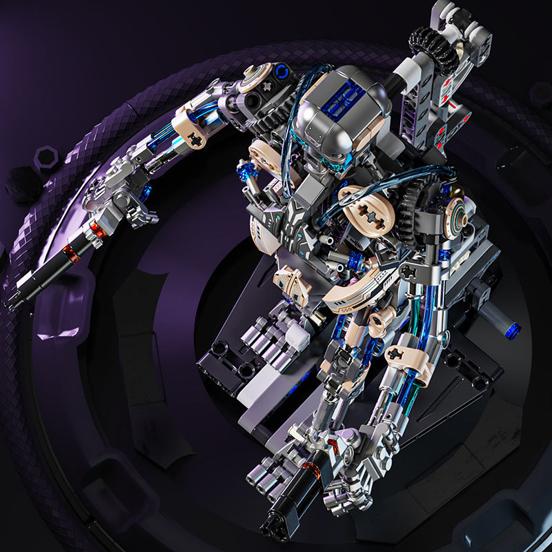 Mechanical Robot Building Blocks Kit Home Decoration Gift