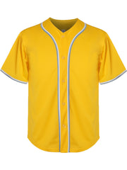 Youth Classic Baseball Jersey Short Sleeve Sweatshirt