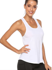 Backless Tank Tops Women's Quick Drying