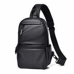 Men's Casual Skin Chest Bag Anti-splash Water Messenger Bag