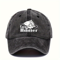 Unisex Baseball Hat Adjustable Retro Printed Hat Outdoor Fishing Hat