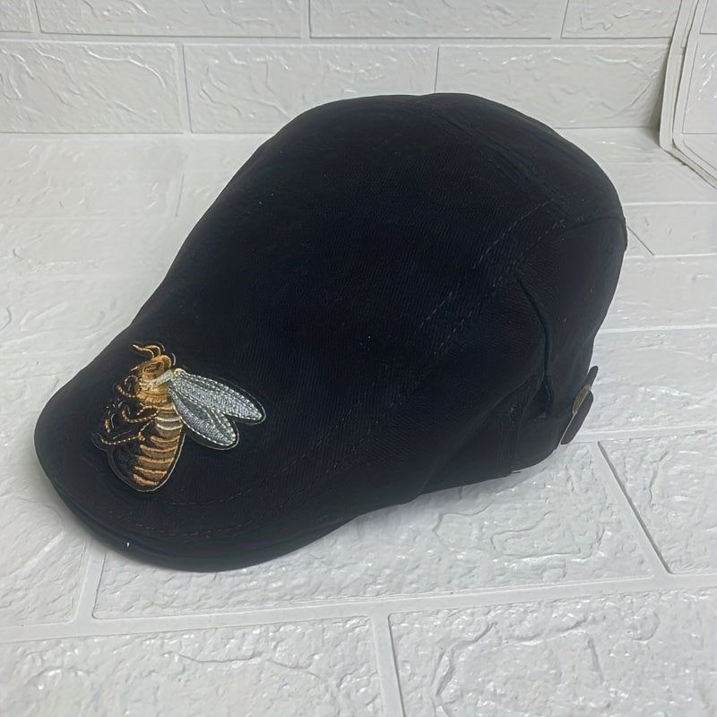 British Casual Cotton Duck Tongue Visor Hat Beret