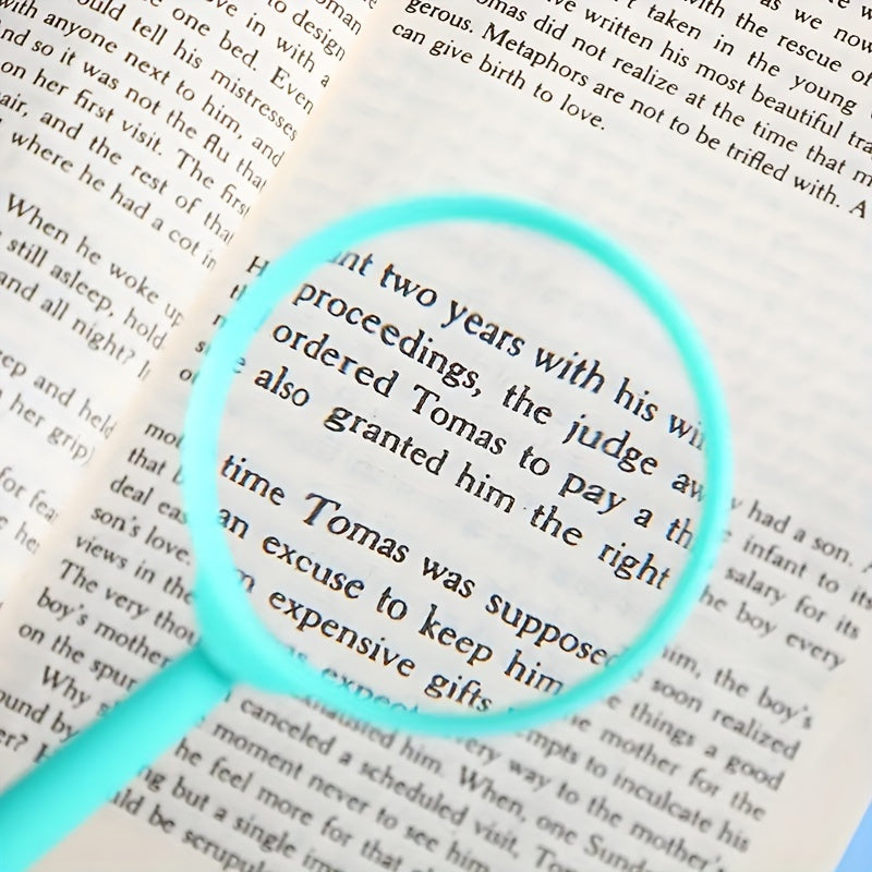 Colorful Kids Handheld Mini Magnifier 25mm Portable