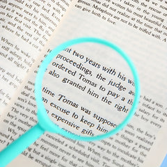 Colorful Kids Handheld Mini Magnifier 25mm Portable