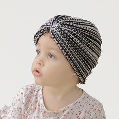 Children's Knitted Wool Hat with Ear Protection for Newborns