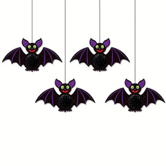 Halloween Decorations Bats Spider Web Spider