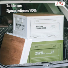Portable Folding Box Moisture-proof Storage Box for Home, Camping, Car Fishing