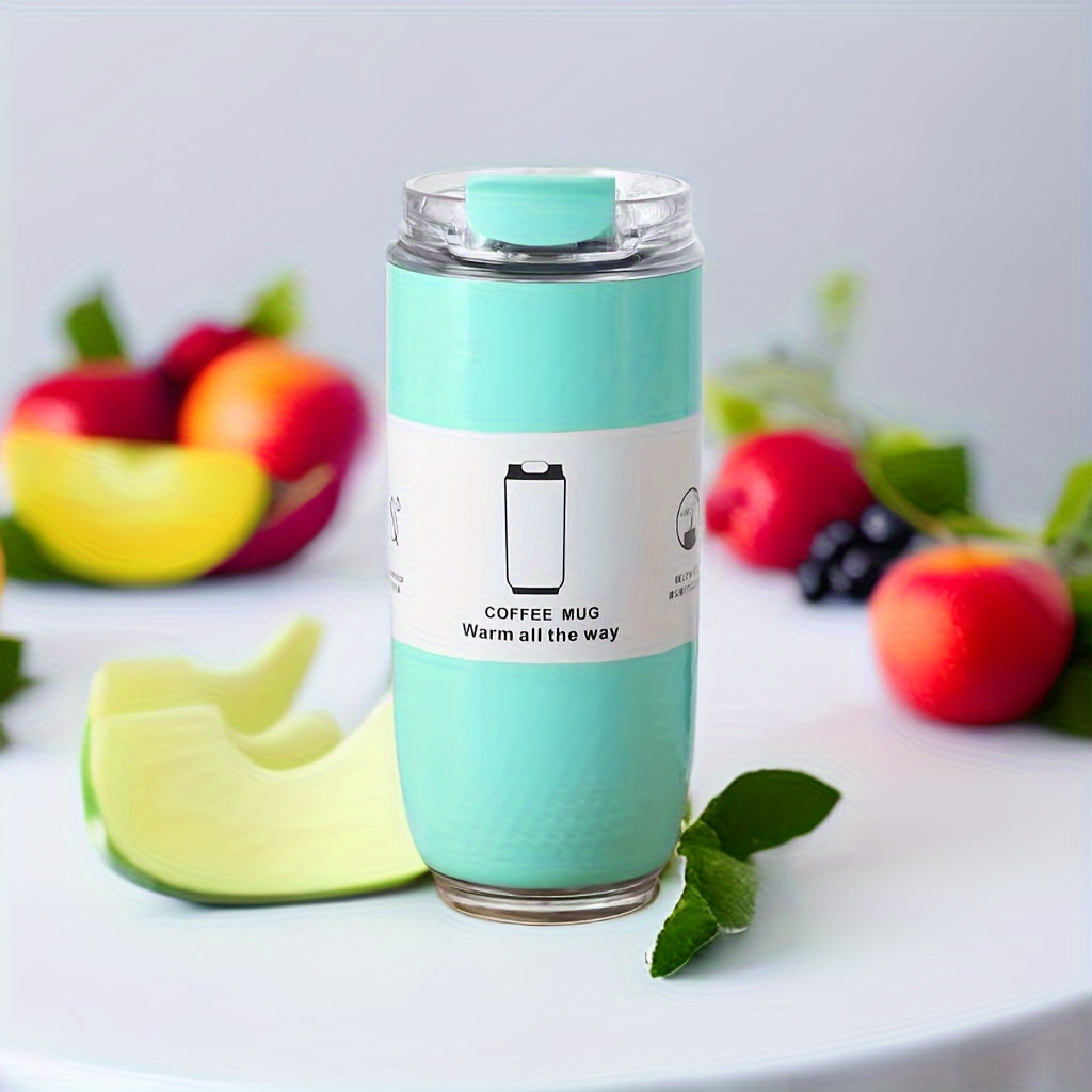 320ml Stainless Steel Coffee Cup Double Layer Insulated Water Bottle