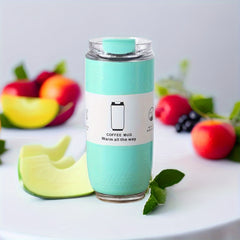 320ml Stainless Steel Coffee Cup Double Layer Insulated Water Bottle