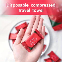 Portable Compressed Towel Travel Set Thickened Small Square Towel