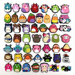 50pcs Cartoon Shoe Charms for DIY Garden Shoe Buckle Accessories