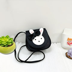 Girls Cartoon Rabbit Coin Purse Wallet Crossbody Bag