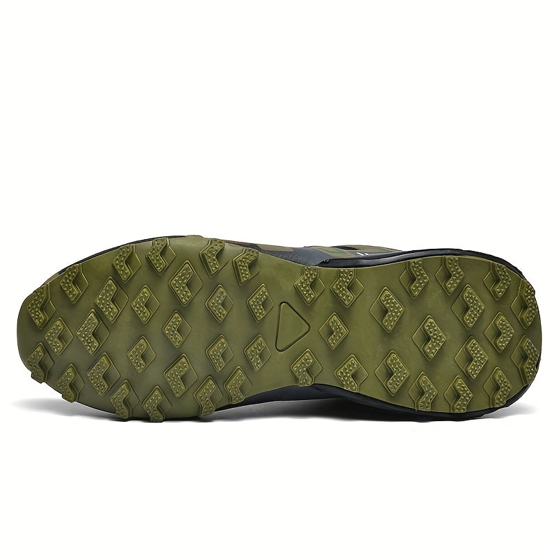 Men's Breathable Hiking Shoes Arch Support Non Slip Travel Sneakers