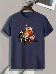 Octopus Pattern Men's Sport T-shirt - Outdoor Fitness Clothing