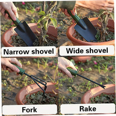 4pcs Garden Tool Set for Indoor Outdoor Plant Care, Bonsai Kit