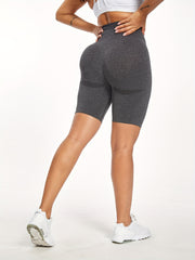 Women's Seamless Yoga Shorts for Fitness and Sports