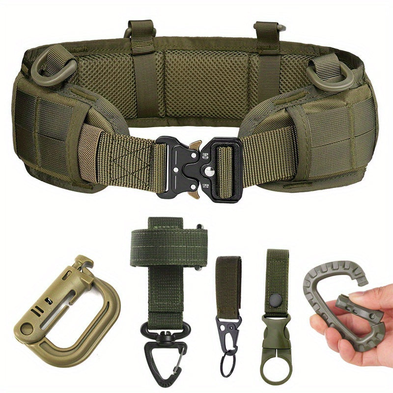 6-Piece Tactical Belt Set for Military Enthusiasts