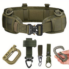 6-Piece Tactical Belt Set for Military Enthusiasts
