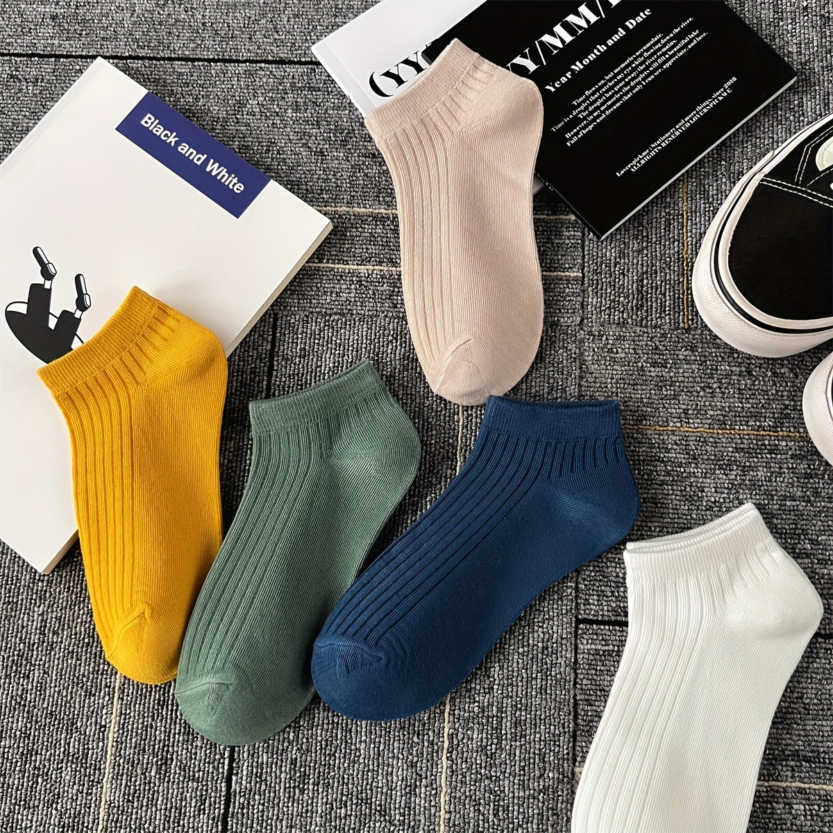 10 Pairs Soft Lightweight Low Cut Ankle Socks Women's Stockings