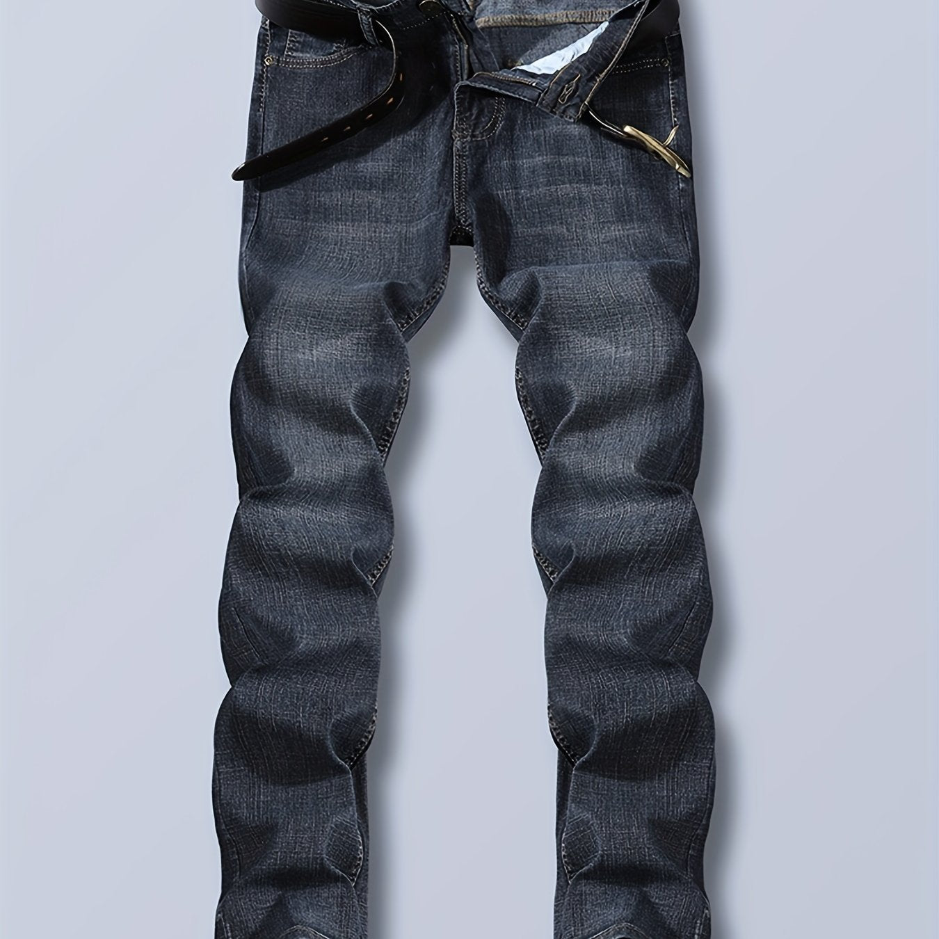 Men's Distressed Medium Stretch Denim Pants