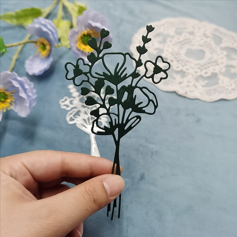 Elegant Flower Bouquet Metal Cutting Dies