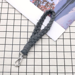 Hand-woven Rope Keychain Bracelet for Girls