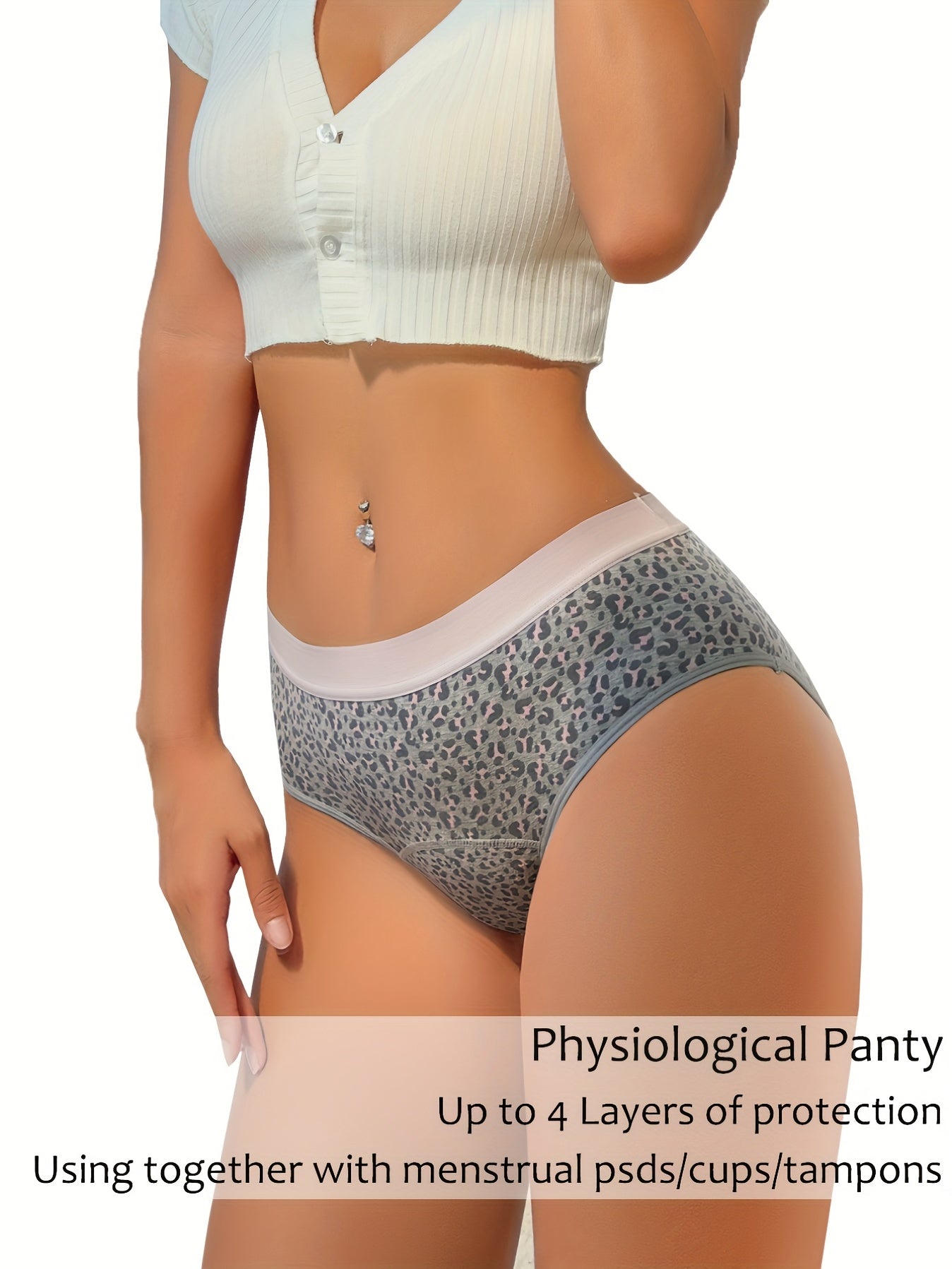 Period Panties Comfortable Anti Leak Women's Lingerie