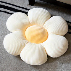 Sunflower Plush Pillow Soft & Comfortable Sunflower Cushion