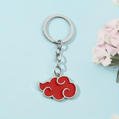 Personality Red Cloud Keychain Car Bag Pendant