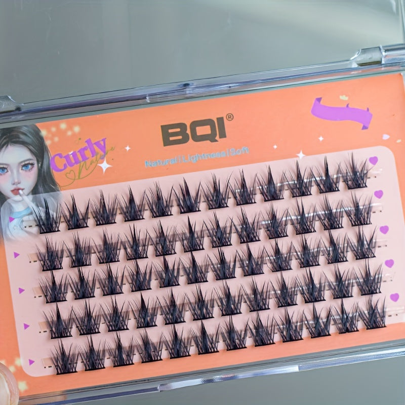 Wild Devil False Eyelashes Thin Band Natural Style Extension For Beginners