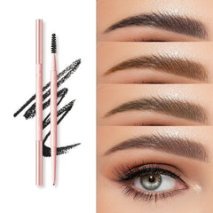 Waterproof Eyebrow Pencil Long Lasting Makeup Light Brown Dark Brown Grey