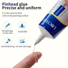 60ml Leather Fabric Glue Strong Waterproof Wash Sticky Leather Bag Sofa Clothes