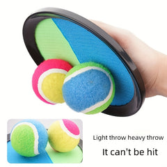 Sticky Ball Game Set with Suction Cup - Interactive Throw and Catch Toy