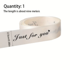 Personalized Letter Polyester Ribbons - 25mm - Crafts, Gifts