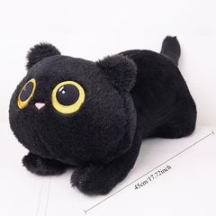 Soft Fluffy Kitten Plush Toy Cat Doll with Compact Kitty Stuffed Animal