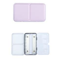 SeamiArt 12 Colors Portable Painting Palette Box for Travel
