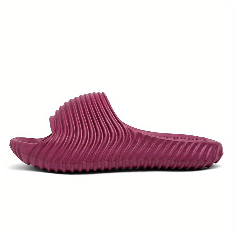Men's Lightweight Non Slip Open Toe Quick Drying Slides