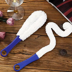 3pcs Long Handle Water Bottle Washing Brush 360 Flexible Foldable Cup Cleaning