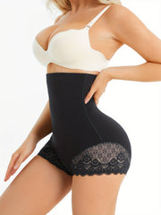 Lace High Waist Tummy Control Panties
