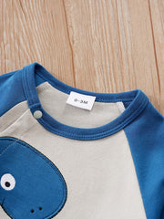 Baby Dino Bodysuit Long Sleeve