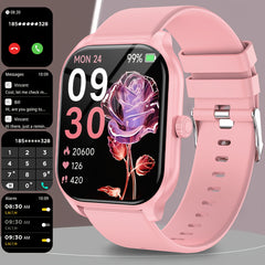 LAXASFIT 5 Smartwatch Fitness Tracker Call & Text Alerts 100 Sports Modes