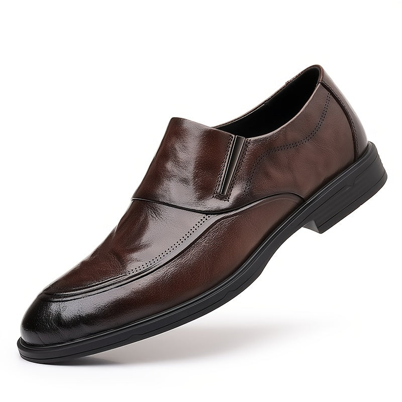 Men's Apron Toe Loafer Shoes Non slip Slip On Shoes Spring Summer